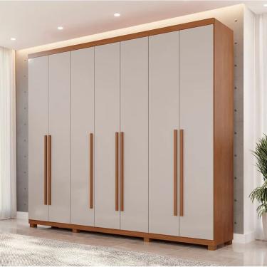 Imagem de Guarda Roupa Istambul 7 Portas Cinamomo/Off Benetil