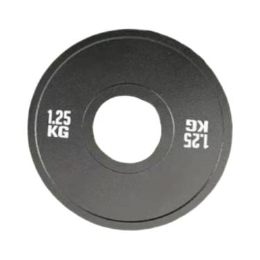 Imagem de 2 peças Placas fracionárias Pedas Altere a placa de peso 2in/51mm Abertura pesos compactos de barra para treino em casa e academia