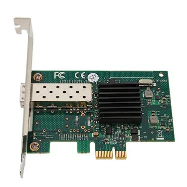 Imagem de XUXHOU PCIE X1 Single SFP Port Confiável Card Gigabit Ethernet LAN Adaptador para 8 Usuários