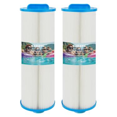 Imagem de RARAYC Cartuchos de filtro de spa 4CH-949 - compatíveis com Pleatco PWW50L e Filbur FC-0172, substituição de filtro de banheira de hidromassagem de 50 m², serve para Cal Spa FIL50-5D13H15FCT-3