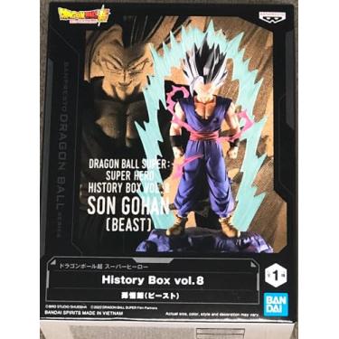 Imagem de FIGURE DRAGON BALL SUPER: SUPER HERO - SON GOHAN - HISTORY BOX VOL.8 REF.:88503