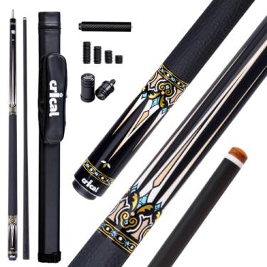 Imagem de CRICAL Taco de sinuca de fibra de carbono Série CXD Bastões de sinuca profissionais para adultos Tacos de bilhar de nível de torneio de taco de sinuca de baixa deflexão com ponta de 12,5 mm (preciso