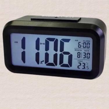 Imagem de Relógio de Mesa Digital Wincy PDB01032 - Cor Preto