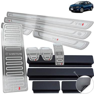 Imagem de Soleira Pedaleira Descanso Virtus Tsi 18 20 Prata AR Manual