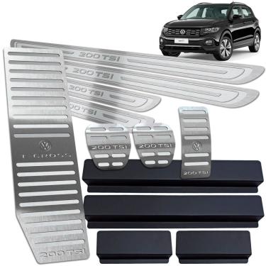 Imagem de Descanso Pedaleira Manual Soleira T-Cross 200 TSI Prata AR