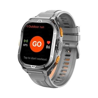 Imagem de Smartwatch À Prova D'Água Com Tela AMOLED De 1.96, GPS De Dupla Banda,