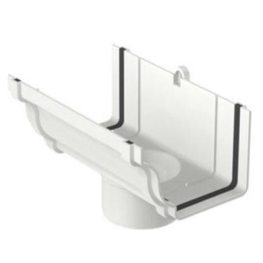 Imagem de Bocal Condutor Circular Aquapluv Style Branco - 32029523 - Tigre Bocal Calha Circular Aquapluv Style Branco Tigre