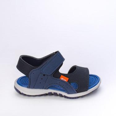 Imagem de Sandália Infantil Papete Kidy Flex Anatômica Azul Marinho