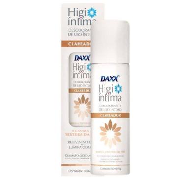 Imagem de Desodorante íntimo daxx higi íntima clareador virilha e
