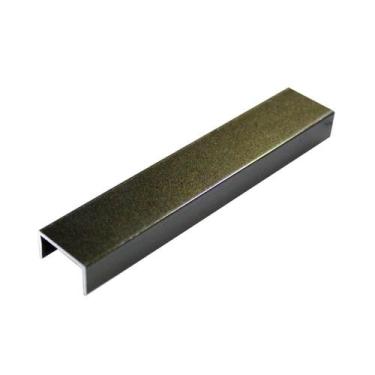 Imagem de Listelo Largo Tibre em Alumínio 20mmx10mm - Homeney, Black Gold, 2m