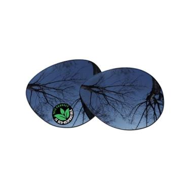 Imagem de Raydi Lentes de reposição de policarbonato para óculos de sol Ray-Ban Meta RW4013F Headliner (Gen 2) 51 mm, Espelhado cromado preto - polarizado, One Size