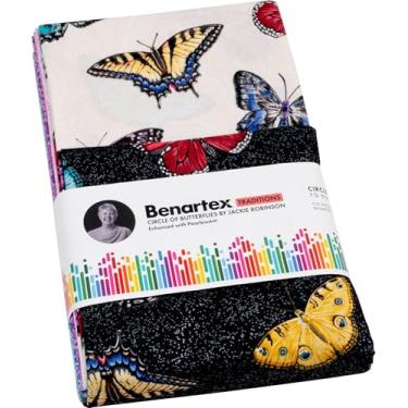 Imagem de Jackie Robinson Círculo de borboletas 14 quartos gordos Benartex