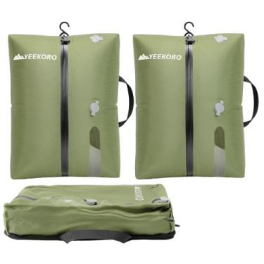 Imagem de Sacos de vácuo YEEKORO para viagens IP67 reutilizáveis (pacote com 2)