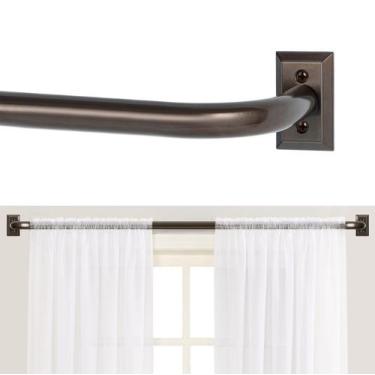 Imagem de Varão de cortina TANGWIN Bronze Wrap Around 70-120 cm Blackout