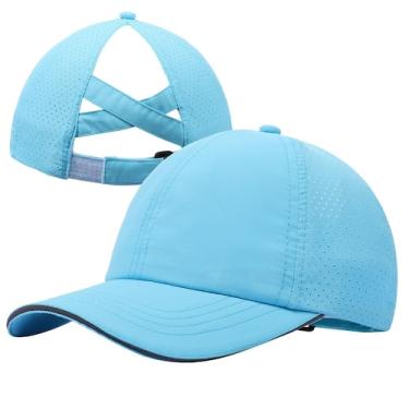 Imagem de Chapéu de rabo de cavalo, boné de beisebol BAOPLAYKIDS, meninas de 7 a