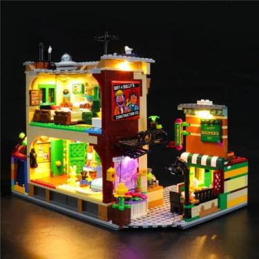 Imagem de Kit de iluminação GEAMENT LED Light para Lego 123 Sesame Street