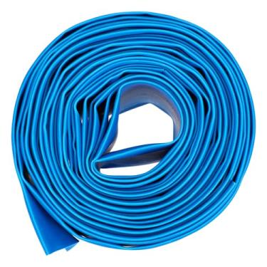 Imagem de DMiotech Tubo termorretrátil tubo de isolamento elétrico 2:1 tubo de fio de cabo envoltório manga azul 5 cm diâmetro 6 m de comprimento