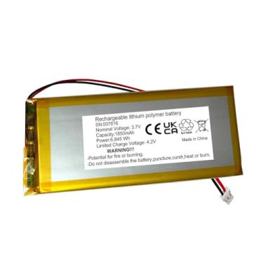 Imagem de AOLIKES Bateria de substituição de 1850 mAh para teclado mecânico sem fio RK Royal KLUDGE RK92/RK89/RK87/RK68plus/RK61/RK61 Plus