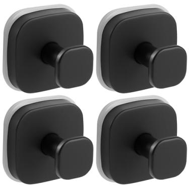 Imagem de VOSEPO Ganchos de ventosa para chuveiro, ganchos de toalha sem perfuração para banheiros, cozinha, porta de vidro, espelho, azulejo, ganchos de sucção de chuveiro para pendurar toalhas, roupão, bucha