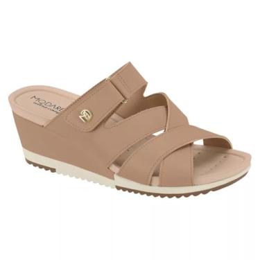 Imagem de Tamanco Feminino Anabela Modare Ultraconforto 7123.158 (Nude, BR, Adulto, Numérico, 34)