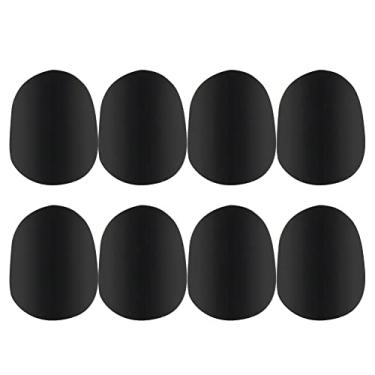 Imagem de Acouto 8pcs Bocal de Borracha Remendo Almofada para Soprano/saxofone Alto e Clarinete, 0,5 Mm (0,8 mm)