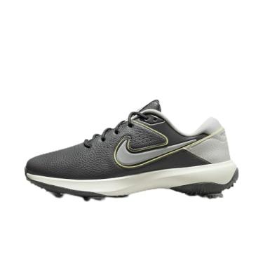 Imagem de Nike Tênis de golfe masculino Victory Pro 3 (Wide) (DX9028-003, preto/cinza claro/branco), Cinza ferro/vidro marinho/verde luminoso, 38