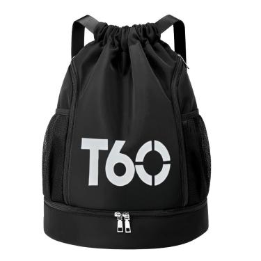 Imagem de Mochila Bolsa Saco com Cordão Esportiva Impermeável-Unissex