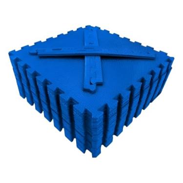 Imagem de Tatame Tapete Eva Emborrachado Infantil 50cm X 50cm X 10mm (Azul royal)