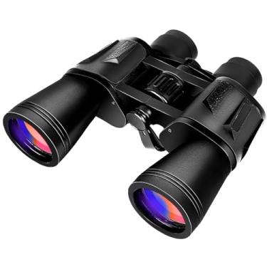 Imagem de Binóculo Profissional Longo Alcance 20x50 Portátil Retrátil Super Potente com Lentes de Alta Definição Bússola Tático Ideal para Observação de Longas Distâncias, Acampamentos, Trilhas, Jogos