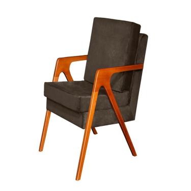 Imagem de Poltrona Decorativa Mona Luxo Dora Bela Cor 0123