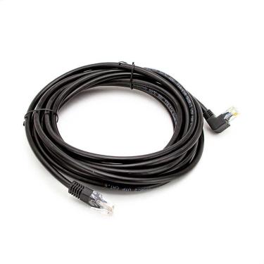 Imagem de Cabo De Rede Cat5e Plug De 90º Graus Para Baixo - 50 Cm