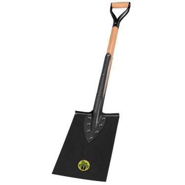 Imagem de Pá Metálica 7 Cravos Tramontina Com Cabo De Madeira 74 Cm E Empunhadura Metálica Tramontina