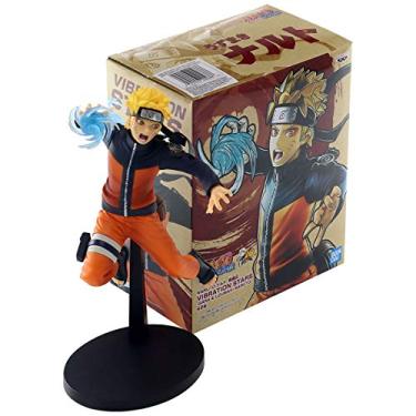 Imagem de Boneco Naruto Shippuden Uzumaki Naruto Sage Mode Vibration Stars BANDAI BANPRESTO - SUIKA