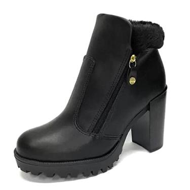 Imagem de Moleca Fashion, Bota Feminino, Preto (Black), 35