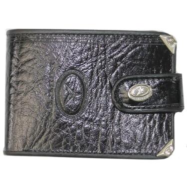 Imagem de Carteira Masculina Mitty Em Couro Legítimo Preta - M1f (Preto)