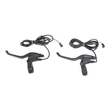 Imagem de Zhjvihx Alavanca do Freio de Embreagem da Motocicleta, Liga de Alumínio Universal Esquerda Direita Alça do Freio de Embreagem Elétrica Com 2 Fios, para Veículos Elétricos de Motocross