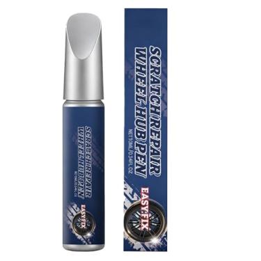 Imagem de Tinta Para Jantes,De Reparação De Riscos De Precisão 10ml - Removedor De Riscos De Jantes | Para Manutenção De Danos Menores Em Veículos Em Casa e Garagem E Danos De