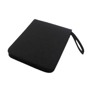 Imagem de MERIGLARE Estojo para caneta tinteiro, porta-canetas, estojo à prova de poeira, multifuncional, portátil, com grande capacidade de armazenamento e, Grade Preta de 24