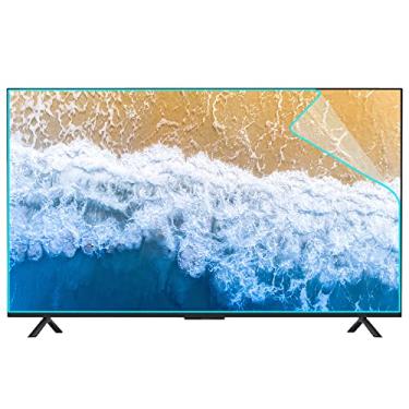 Imagem de uhyOHF Protetor de tela de TV com filtro de luz azul, antirreflexo, antiarranhões, superfície fosca, película protetora ocular, 43/50/55/65/75 polegadas/75 pol/1645 x 930 mm (43 pol. 942 x 529 mm