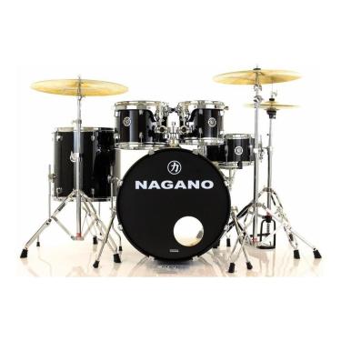 Imagem de Bateria Nagano Garage Rock 22 Ebs Ebony Sparkle