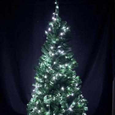 Imagem de Pisca Pisca Natal Cordão 10 metros 10 funções 100 lâmpadas Luz Branca 