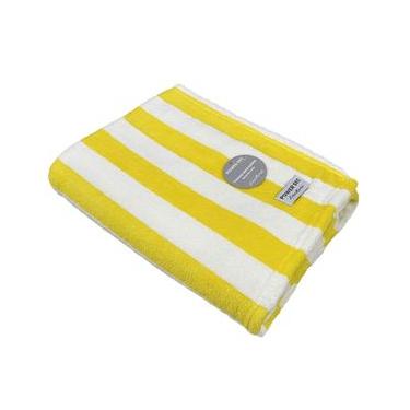 Imagem de Toalha De Praia Power Sec Listrada Amarela 80X150cm - Laço Home Amarelo