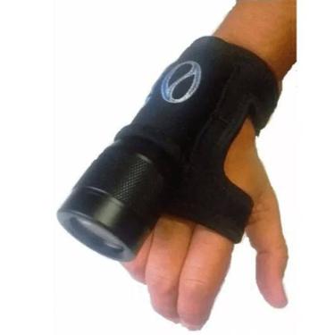 Imagem de Munhequeira Lanterna De Mergulho Pesca Sub Aquática Seasub