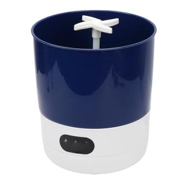 Imagem de Asixxsix Máquina de Rebentos de Feijão, de Pulverização Rotativa 360 Graus, Germinador Automático de Rebentos de Feijão com Bloco de Luz, Kits de Germinação de Sementes (Plugue UE 220 V)