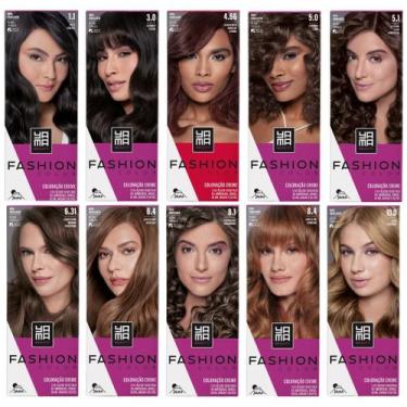 Imagem de Tinta de Cabelo Yama Beauty Mini Kit Fashion Color Coloração Capilar T