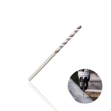 Imagem de Kit Jogo de Brocas de 1 Mm Em Aço Rápido Polido Para Metal Com 10 Broc