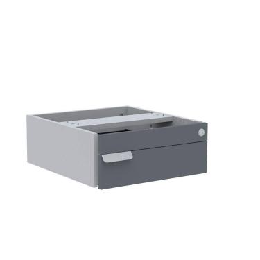 Imagem de Gaveteiro Aéreo 1 Gaveta Pe40 Cinza-grafito