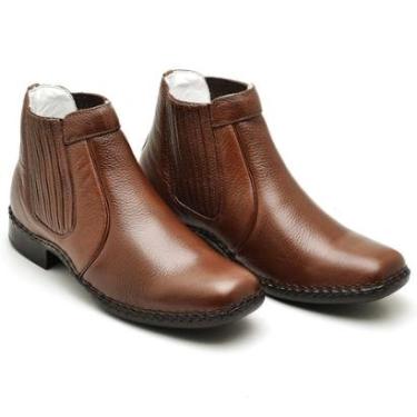 Imagem de Bota Masculina Ranster em Couro legítimo Aparência Refinada, Estilo e Durabilidade-Masculino