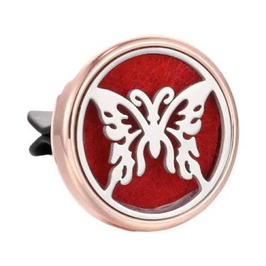 Imagem de Difusor De Aroma Para Carro Recarregável Com Clip Para Ventilação Perf