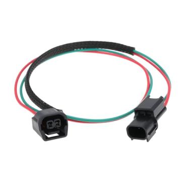 Imagem de Briny River Cabo de plugue condutor de energia de 2 pinos para motocicleta compatível com Honda CRF250L CRF300L